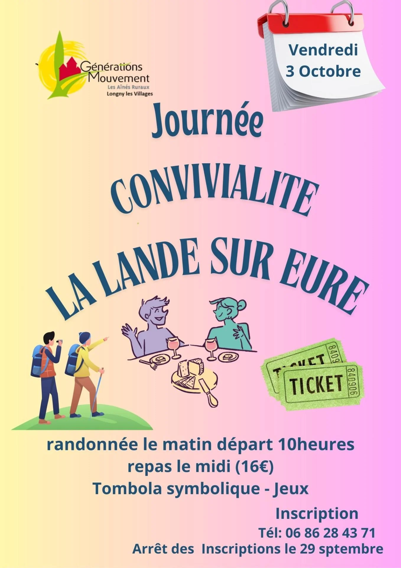 Affiche journee de la convivialite